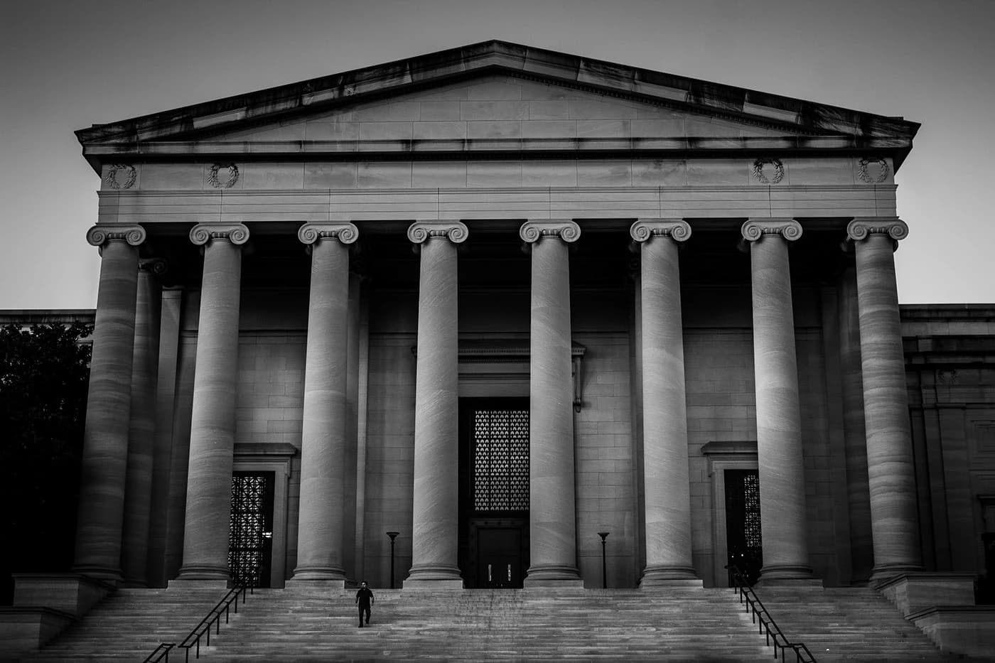 Black and white photography from Powelton Village